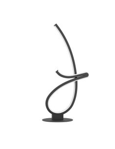 Lámpara de mesa LED de diseño CARDONCITO negra y blanca 12W, 1400Lm, CCT  2700/4000/6500K, 460 mm