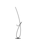 Lámpara de pie LED de diseño CARDONCITO 20W, 2400 lm, CCT 2700/4000/6500K, negra y blanca, 1300 mm