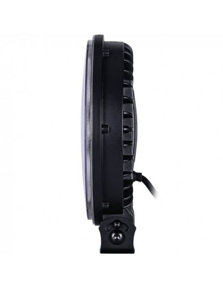 Lateral Faro LED X-SPIDER TOXIC L3440 con luz de carretera, posición y estrobo ámbar 12–24V