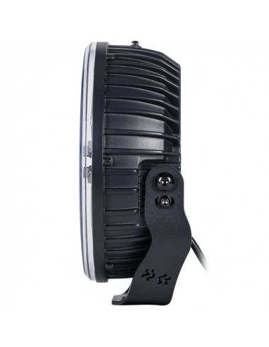 Faro LED X-SPIDER NINJA redondo 9” con luz de carretera, posición y estroboscopico ámbar