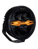 Faro LED X-SPIDER NINJA redondo 9” con luz de carretera, posición y estroboscopico ámbar
