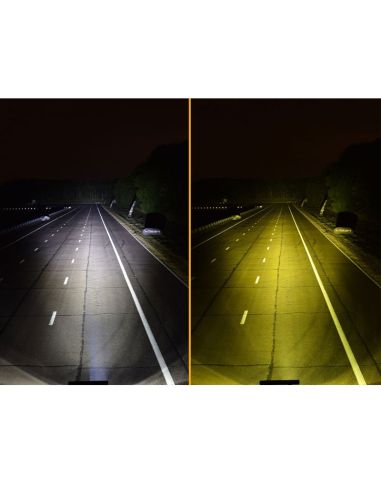 Lentille ambrée pour phares ST4...