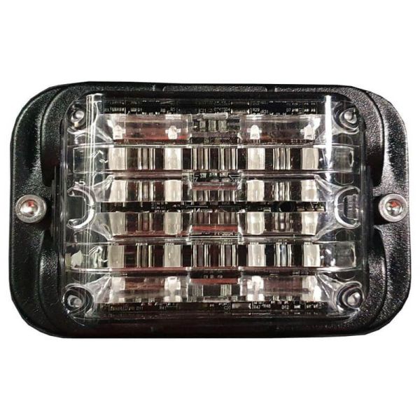 Luz direccional LED ámbar SESALY SESA Pulsar XL 12–24V ECE R65 Clase 2 IP69K
