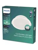 Downlight LED empotrable MESON 20W 5,5W 3000K/ 2100Lm blanco, Ø190mm - corte Ø175mm