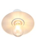 Aplique exterior blanco BRENTA E27 IP44 para fachadas y terrazas 201760142 Trio lighting
