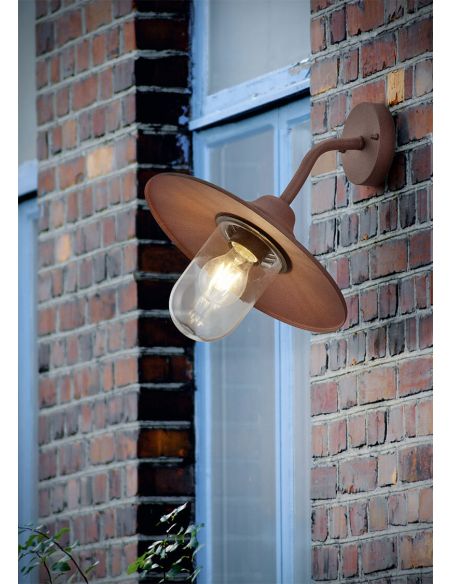 Pared Aplique vintage Brenta para exterior Trio Lighting | LeónLeds Iluminación