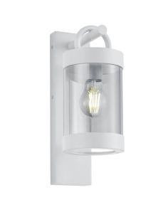 Aplique exterior blanco SAMBESI encendido automático E27 IP44 2