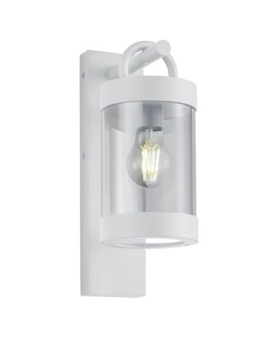 Aplique exterior blanco SAMBESI encendido automático E27 IP44
