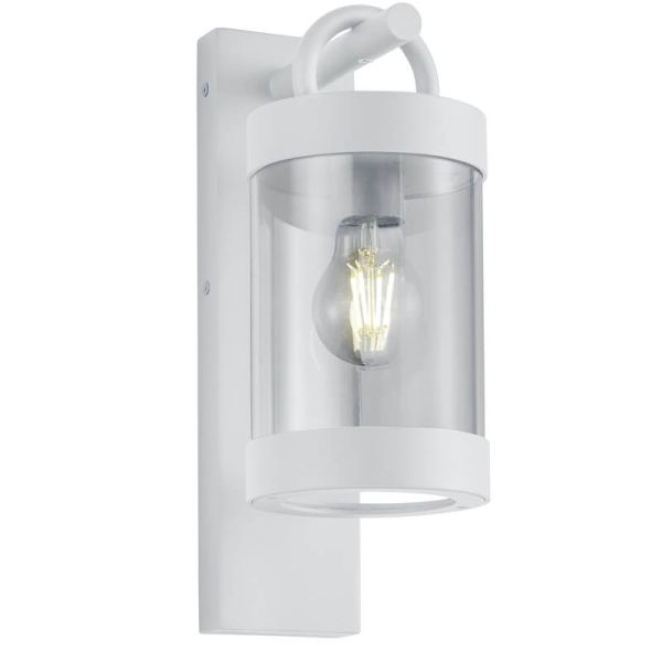 Aplique exterior blanco SAMBESI encendido automático E27 IP44