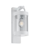 Aplique exterior blanco SAMBESI encendido automático E27 IP44