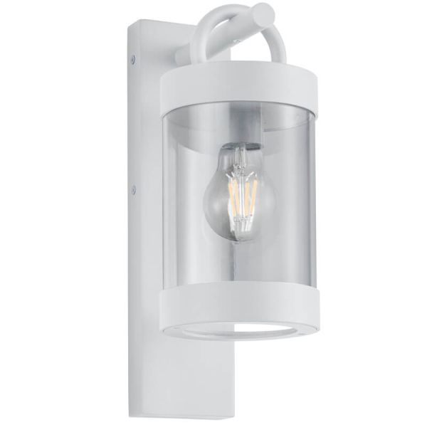 Aplique exterior blanco SAMBESI encendido automático E27 IP44