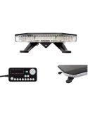 Barra LED de advertencia ámbar 360º 30” con mando homologada ECE R65 TA2 12/24V