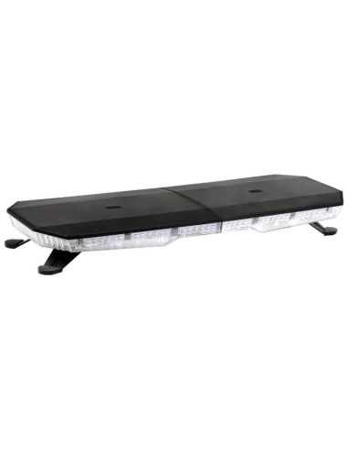 Barra LED de advertencia ámbar 360º 30” con mando homologada ECE R65 TA2 12/24V
