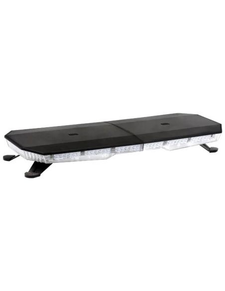Barra LED de advertencia ámbar 360º 30” con mando homologada ECE R65 TA2 12/24V