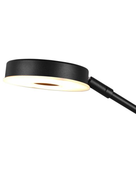 Lector Lámpara de pie con intensidad regulable Barrie Trio Lighting