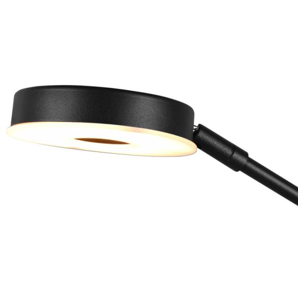 Lector Lámpara de pie con intensidad regulable Barrie Trio Lighting