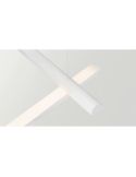 Lámpara suspensión modular LED DIVI Direct Initial & End blanco 13,5W 3000K 1650Lm 115º, 1200mm