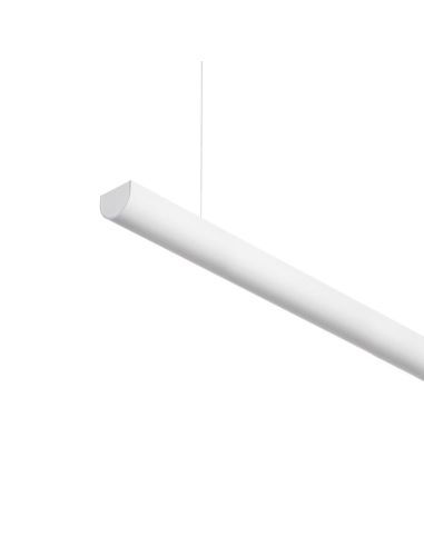 Luminária arquitetônica LED modular DIVI Indirect Middle branca 13,5W 3000K 1650lm 115º, 1200mm