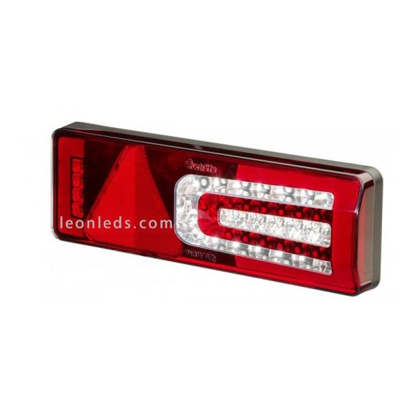Piloto trasero LED trailer | Piloto LED con triángulo intermitene progresivo | TruckLite M900 | LeonLeds Iluminción