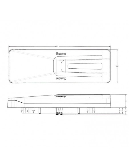 Dimensões Lanterna traseira LED TruckLite M900 | Leon Iluminação LED