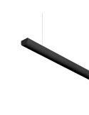 Iluminación arquitectónica LED modular DIVI Indirect End negro 13,5W 3000K 1650Lm 115º, 1200mm