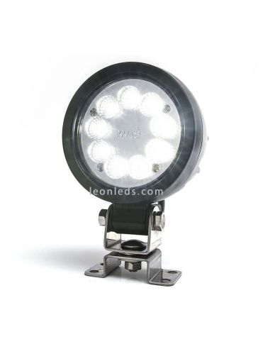 Lampe de travail LED ronde | Phare LED rond puissant | Le phare à LED était de 1210 | Éclairage LeonLeds