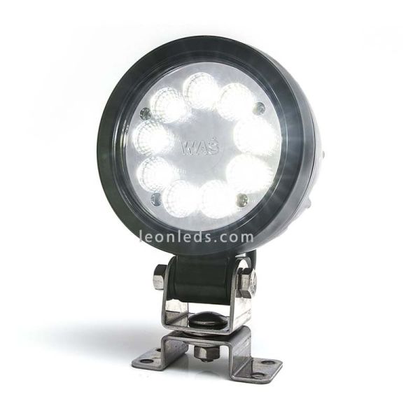 Faro de Trabajo LED Redondo | Faro LED potente redondo | Faro LED was 1210 | LeonLeds Iluminación
