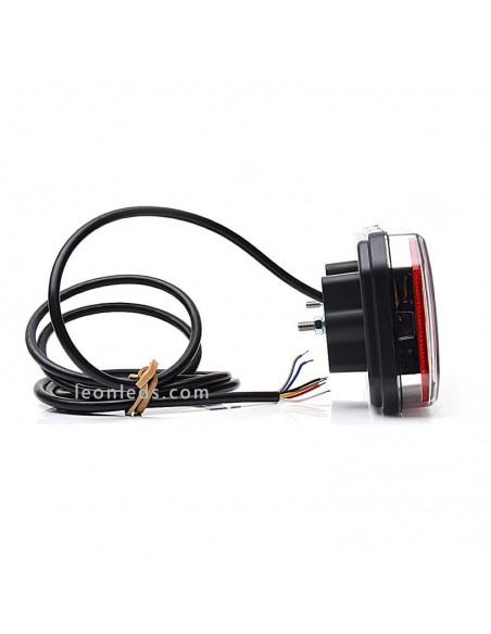 Piloto trasero LED Homologado | Piloto trasero LED Rectangular | Piloto trasero LED Was | LeonLeds Iluminación