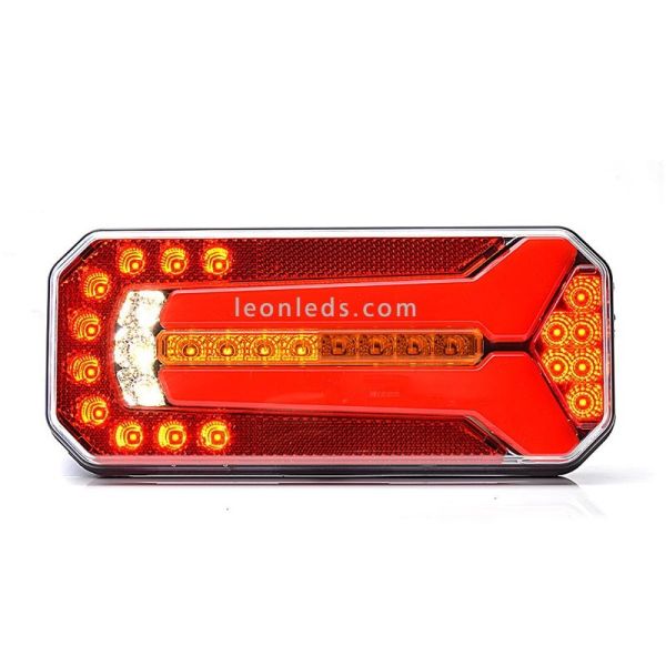 Piloto trasero LED Homologado | Piloto trasero LED Rectangular | Piloto trasero LED Was | LeonLeds Iluminación