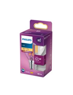 Bombilla E14 P45 de filamento LED 6.5W - 60W