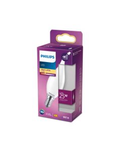 Bombilla E14 LED 2.2W - 25W Vela Llama 2700K