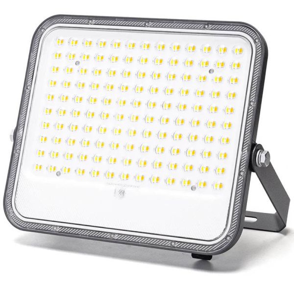 Proyector Solar LED 200W CCT Regulable con Panel Monocristalino 2m IP66 incluye mando a distancia