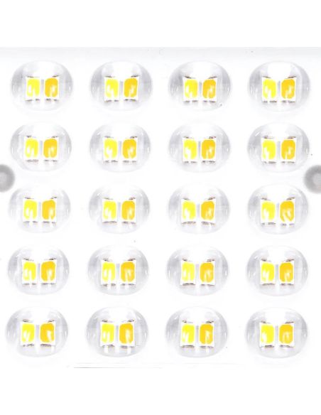 Détails du projecteur solaire LED à intensité variable 50 W avec panneau monocristallin de 2 m, IP66 B1020133I