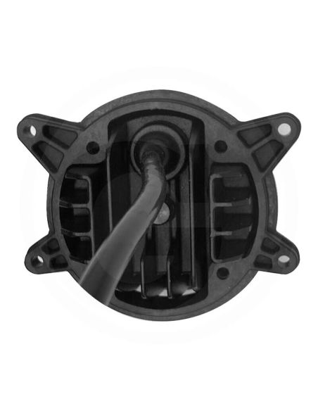 Phare arrière rond à LED 12/24 V avec feux de position et feux de route R149 Deutz-Fahr