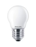 Bombilla LED esférica E27 mate 6,5W – 60W