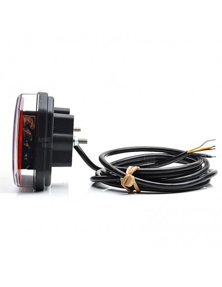 Piloto Trasero LED para instalar en Horizontal o Vertical con 6 Funciones 12/24V Luz de Matricula Inferior