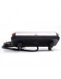 Piloto Trasero LED para instalar en Horizontal o Vertical con 6 Funciones 12/24V Luz de Matricula Inferior
