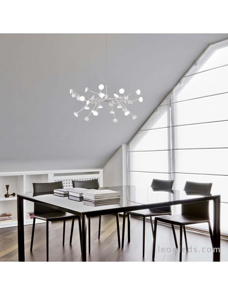 Lampe Led Série ADN 100W par Mantra Lighting en Blanc Mat | Éclairage Leonleds