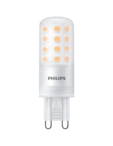 Lâmpada LED Philips CorePro G9 4,8W 3000K 570lm Não dimerizável Equivalente a 60W 8718699658182