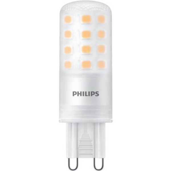 Bombilla LED G9 Philips CorePro 4W 2700K 570lm Regulable Equivalente 40W 8720169301573