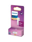Bombilla LED G9 1,9W 2700K 200lm Equivalente 25W · No Regulable · Clase Energética E