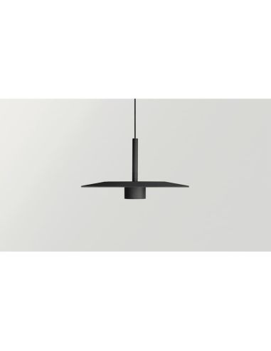 Lámpara colgante LED ZENIT negro 8W DALI luz directa e indirecta 2700K/3000K