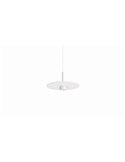 Lámpara techo LED colgante ZENIT Base blanco 8W DALI luz directa e indirecta 2700K/3000K, diseño minimalista