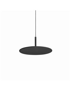 Lámpara colgante LED ZENIT Indirect negro 8W luz indirecta 2700K/3000K, minimalista
