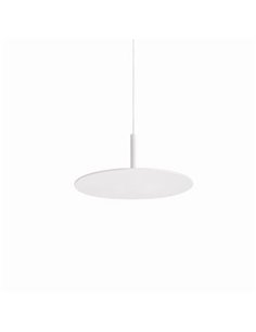 Lámpara colgante LED ZENIT Indirect blanco 8W luz indirecta 2700K/3000K, minimalista
