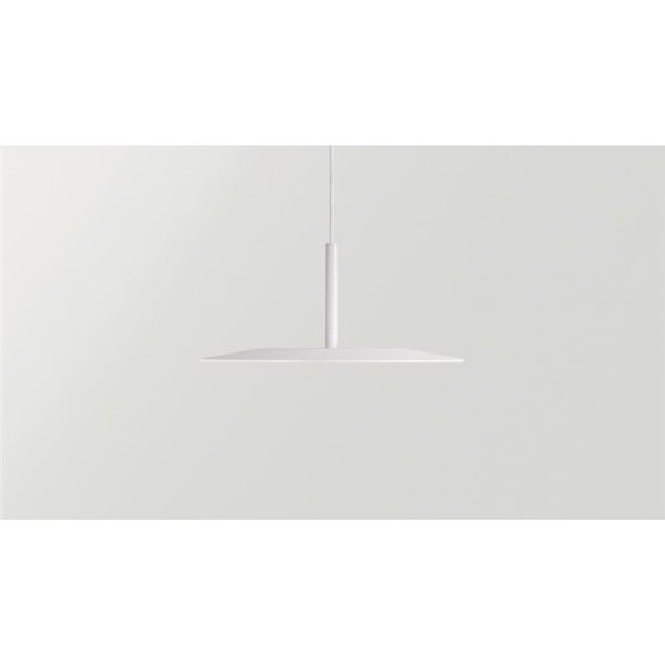 Lámpara colgante LED ZENIT Indirect blanco 8W luz indirecta 2700K/3000K, minimalista