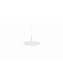 Lámpara colgante LED ZENIT Indirect blanco 8W luz indirecta 2700K/3000K, minimalista