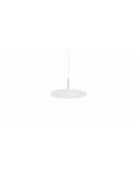 Lámpara colgante LED ZENIT Indirect blanco 8W DALI luz indirecta 2700K/3000K, minimalista