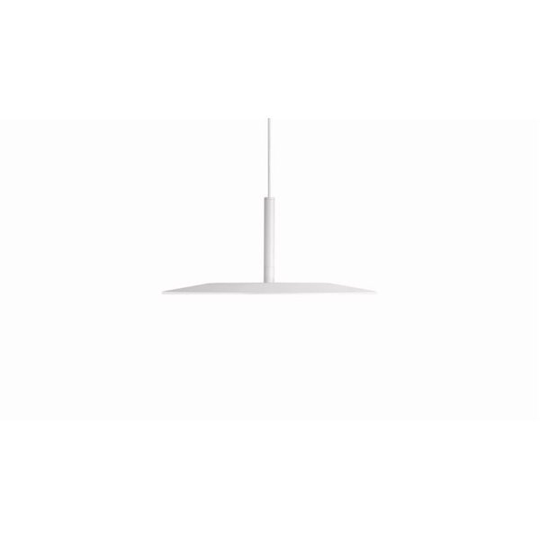 Plafón LED colgante ZENIT Indirect Base blanco 8W luz indirecta 2700K/3000K, minimalista