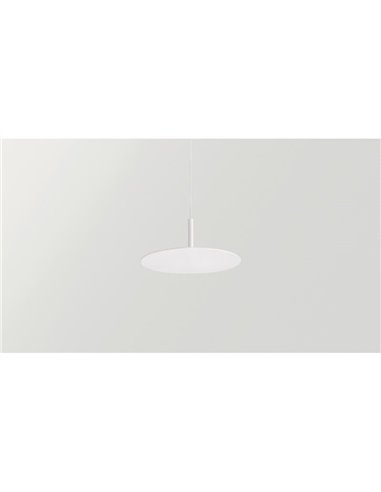 Plafón LED ZENIT Indirect Base blanco 8W DALI luz indirecta 2700K/3000K, minimalista